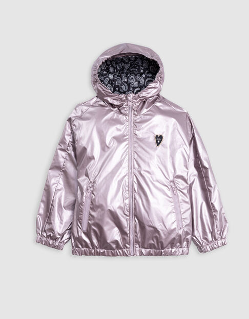 Girl's pink windbreaker jacket - IKKS