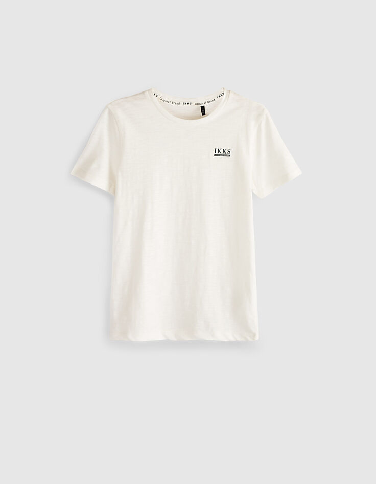 Camiseta blanca Essentiel de algodón bio-1