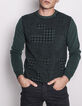 Pull vert homme-1