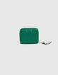 Portefeuille 1440 mini Compagnon cuir vert Femme-2