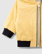 Baby boys’ yellow rubber windcheater with print on back-3