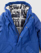 Boys’ electric blue quilted detail parka-7