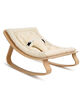 CHARLIE CRANE organic white Levo baby rocker-1