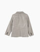 Boys’ grey marl suit jacket-3