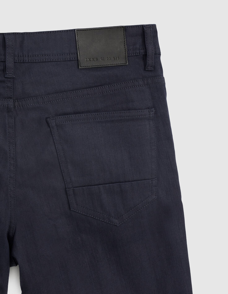 Jean SLIM marine Denim Homme-5