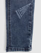 Boys’ blue SLIM jeans with print-6