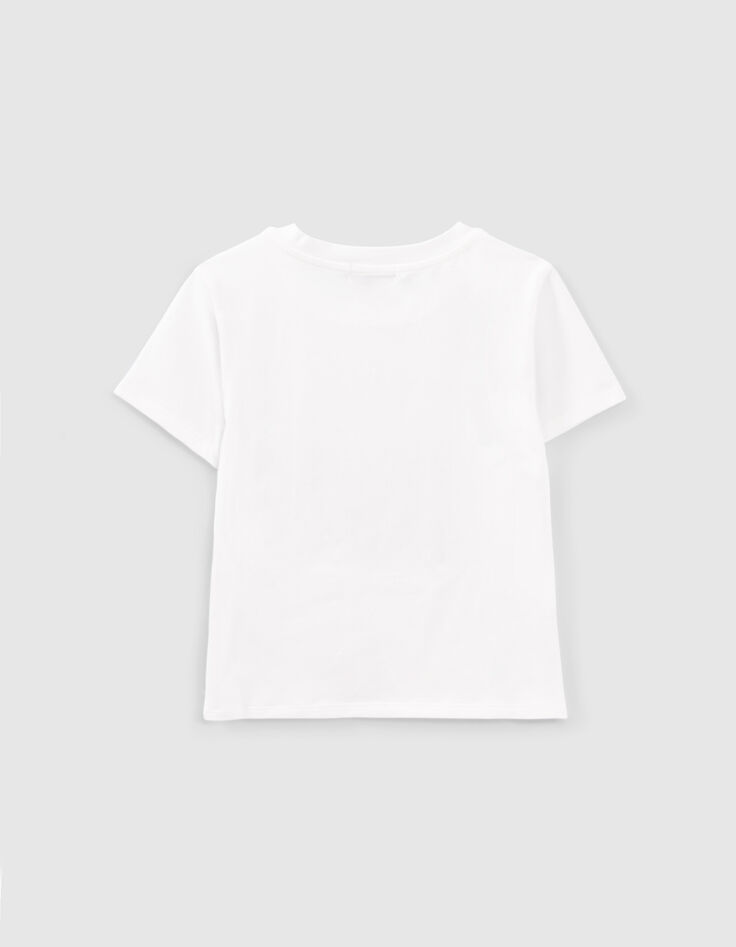 T-shirt blanc cropped visuel concert fille-3