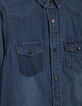 Boys' denim shirt-4