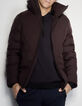 Dark Plum WATERPROOF-Herrenjacke mit Kapuze-7