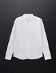 Wit SLIM fit overhemd voor heren EASY CARE-6