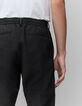 Men's anthracite plaid jogpants-6