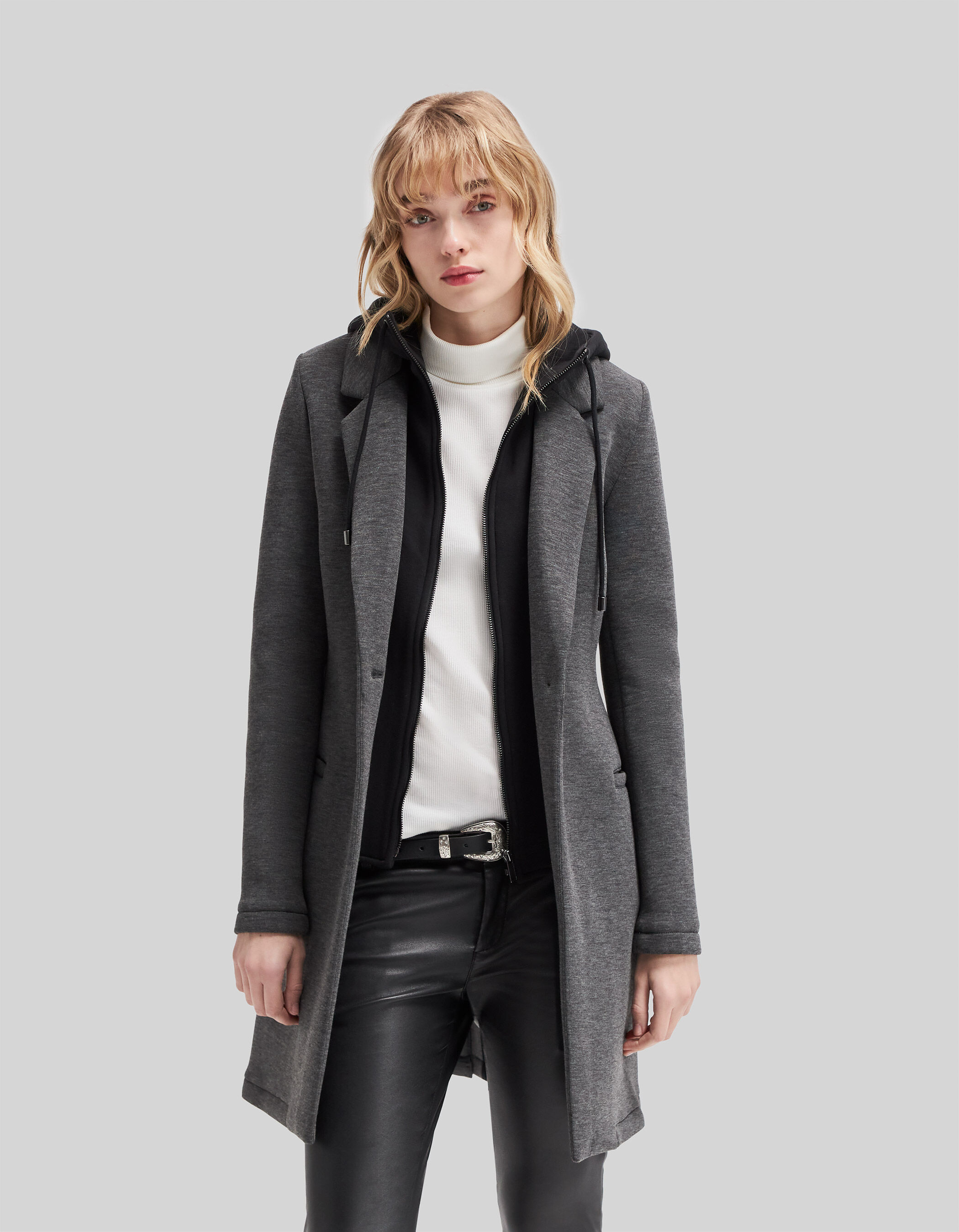 Manteau molleton 2024 femme