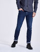 Jean slim bleu indigo Homme-6