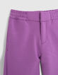 Boys’ purple techfleece sweatshirt fabric Bermuda shorts-2