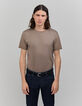 Men's raw mix cotton modal T-shirt-1