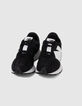 Sneakers NEW BALANCE 327 noires et blanches Femme-2