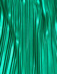 Robe longue verte plissée fille-10