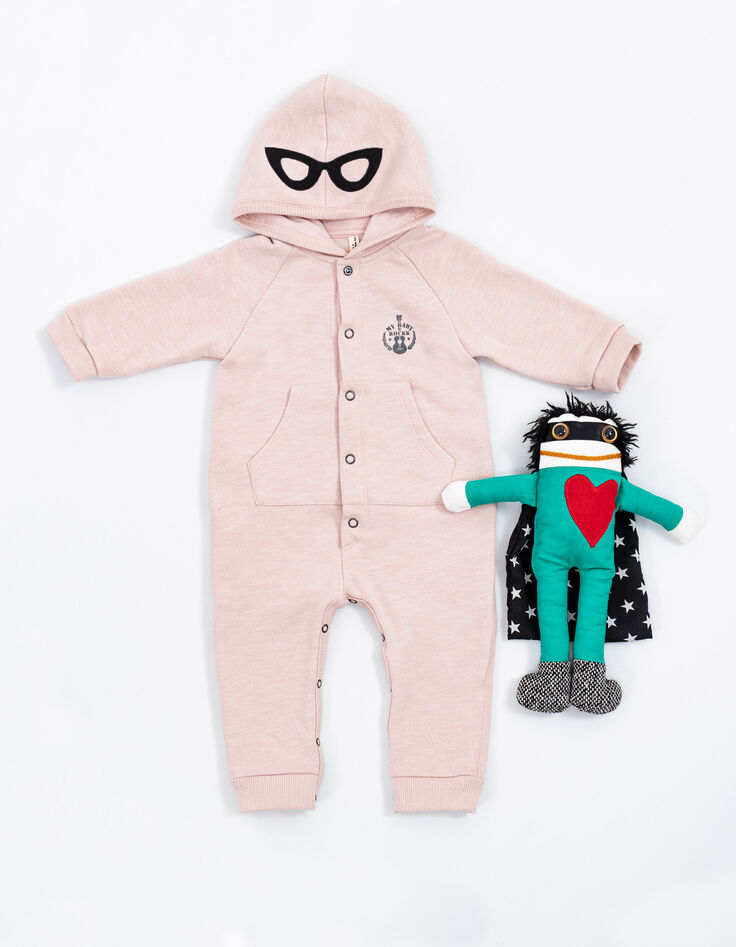 Box roze bio jumpsuit IKKS en pop Tim RAPLAPLA-2