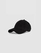 Men’s black corduroy cap-1