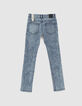 Medium blue skinny jeans jongens -3