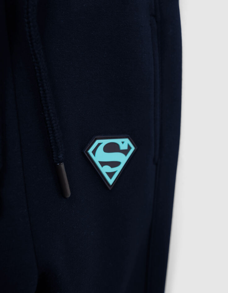 Jogging azul marino con logo SUPERMAN niño-6