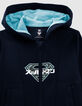 Boys’ navy zipped cardigan with SUPERMAN logo-3