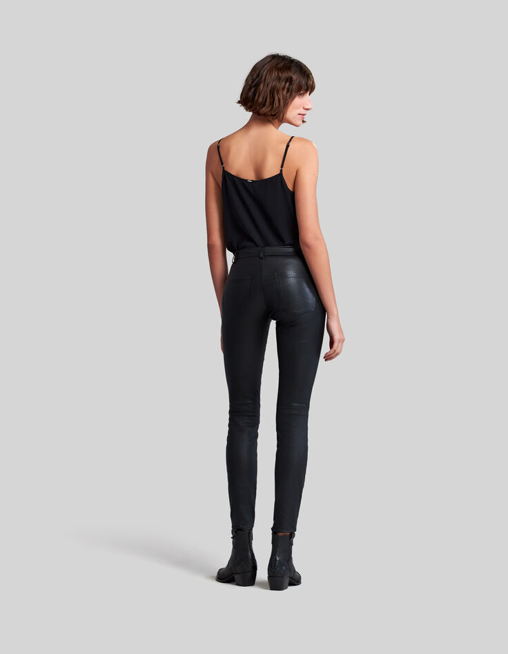 Pantalon cuir d'agneau femme-4