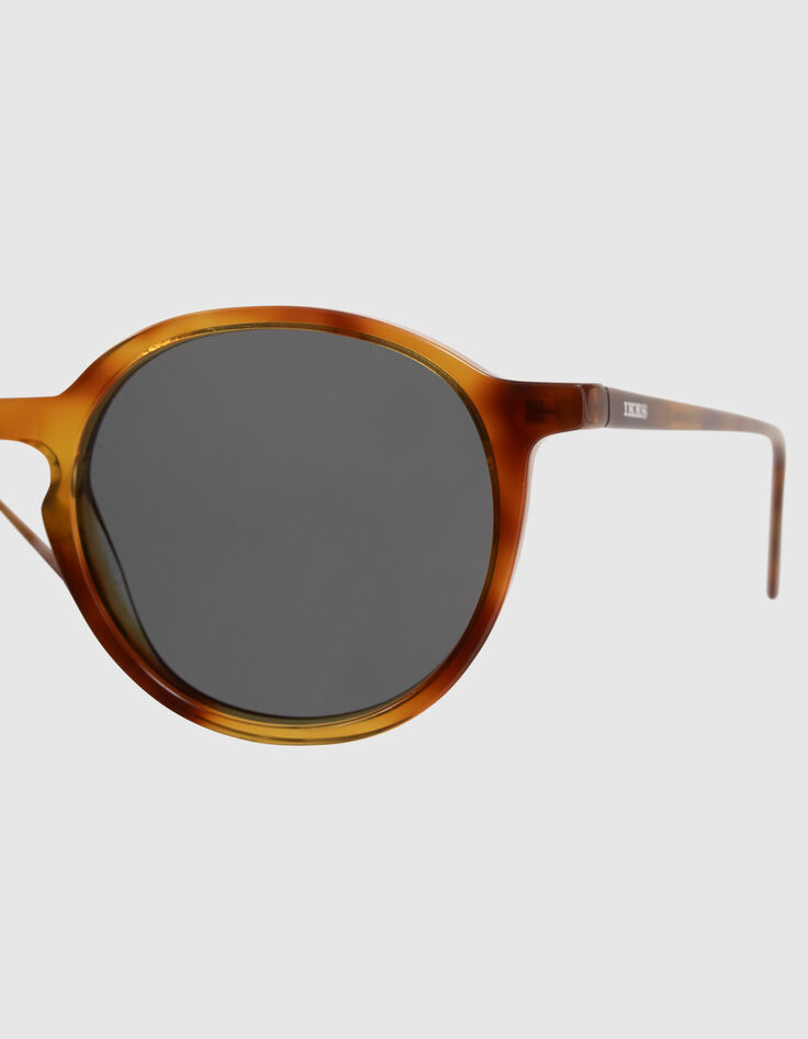 Unisex honey tortoiseshell sunglasses-5