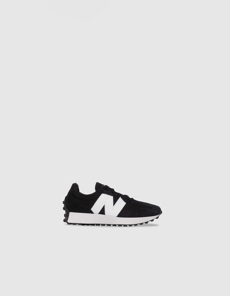 Sneakers NEW BALANCE 327 noires et blanches Femme-1