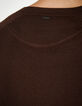 Pull bordeaux tricot DRY FAST Homme-3