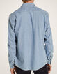 Men's stone REGULAR denim shirt-2