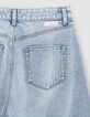 BALLOON blauwe waterloze meisjesjeans met multistuddessin-6