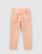 Oranjeroze mom jeans meisjes-2