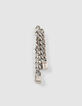 Women’s silver-tone XXL curb chain bracelet-2