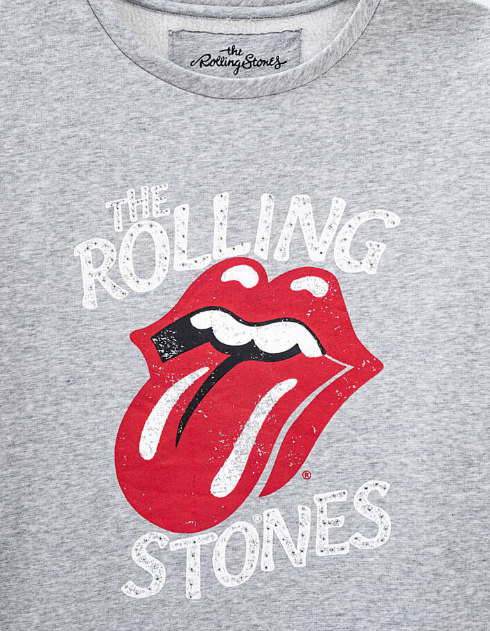 Extranjero estético choque Sudadera oversize algodón visual The Rolling Stones mujer