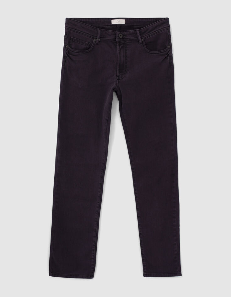 Men’s dark plum SLIM jeans-4