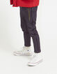 Boys’ navy joggers with 2 long zips down sides-2