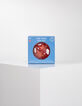 Balle étoile rouge Raspberry en caoutchouc naturel HEVEA-2