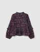 Girls’ pink paisley print LENZING™ ECOVERO™ blouse-3