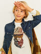 Boys' leopard T-shirt-1