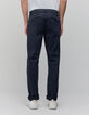 Pantalon chino SLIM bleu marine Homme-3