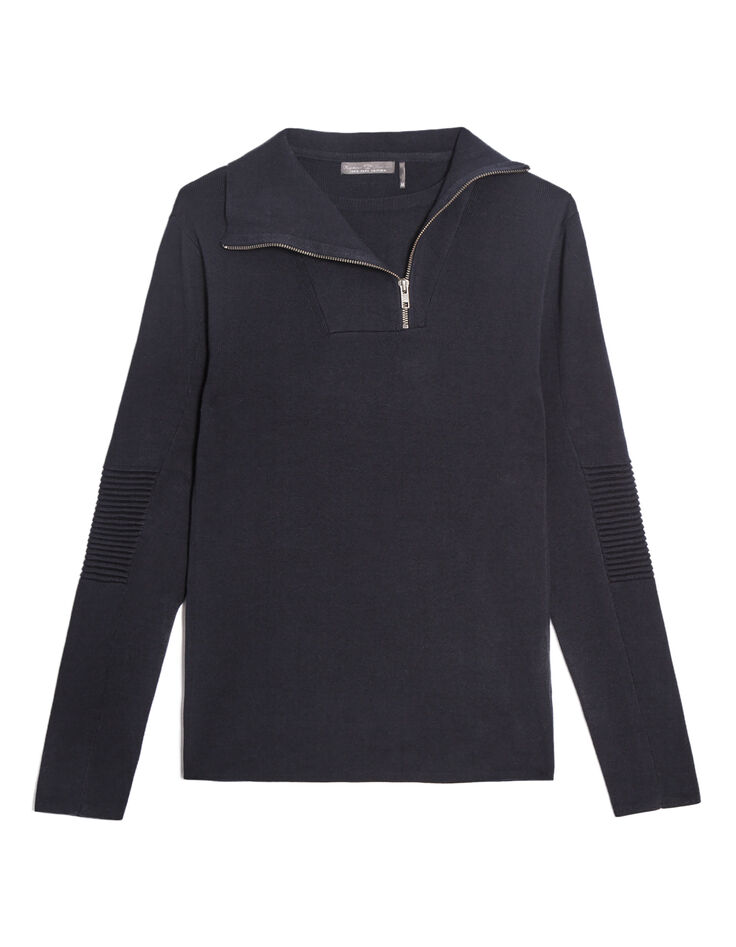 Men's navy blue sweater-5