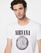 Tee-shirt blanc NIRVANA Vestibule Circle Homme-4