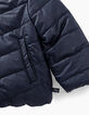 Recycelte Wendesteppjacke, Marineblau oder irisierend-5