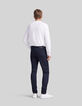 Men's SLIM-fit navy jeans-5