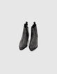 Women’s black all-over studded leather Chelsea boots-2