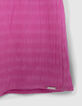 Girls’ pink backless top with bead decor-6