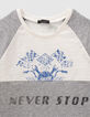 Boys’ grey colour block-style organic cotton T-shirt-3