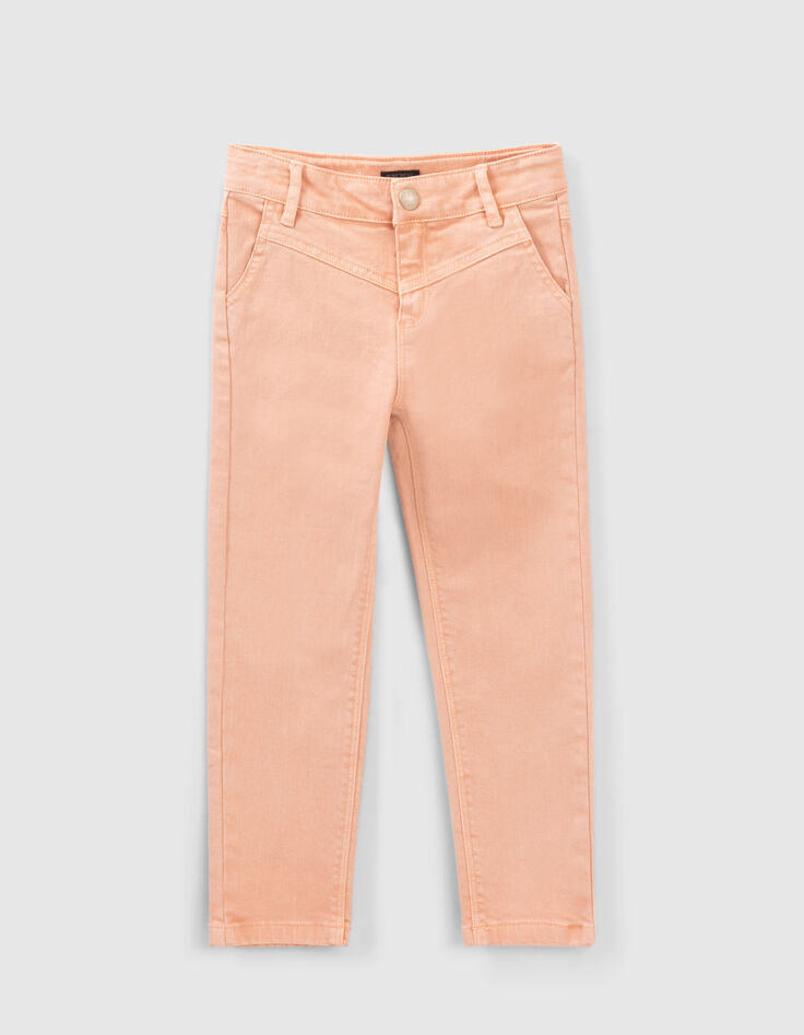 Oranjeroze mom jeans meisjes-1