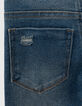 Boys’ blue patchwork-look skinny jeans-6